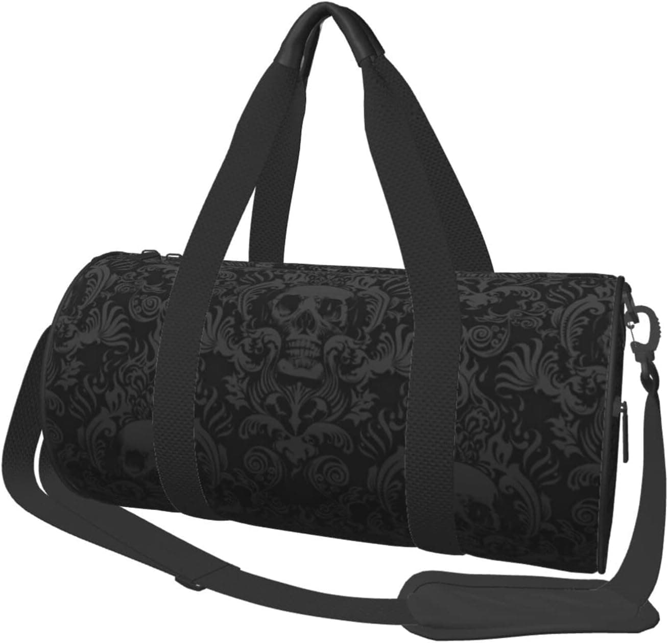 Gothic Wallpaper Skull Duffel Bag