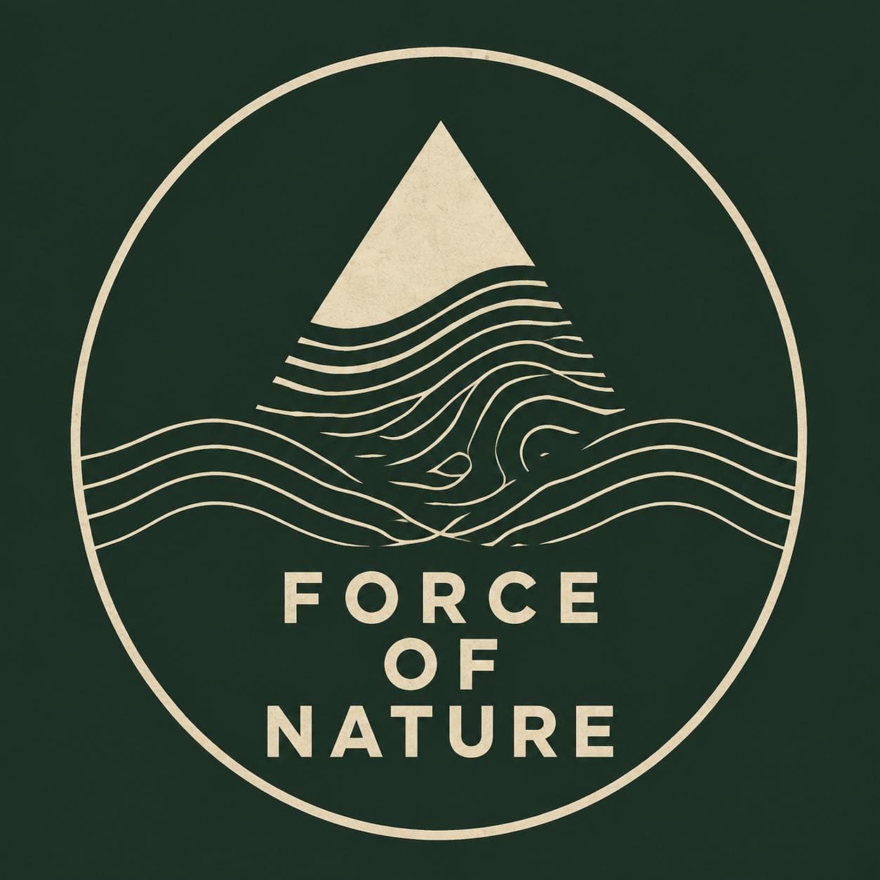 Force of Nature — marketype card