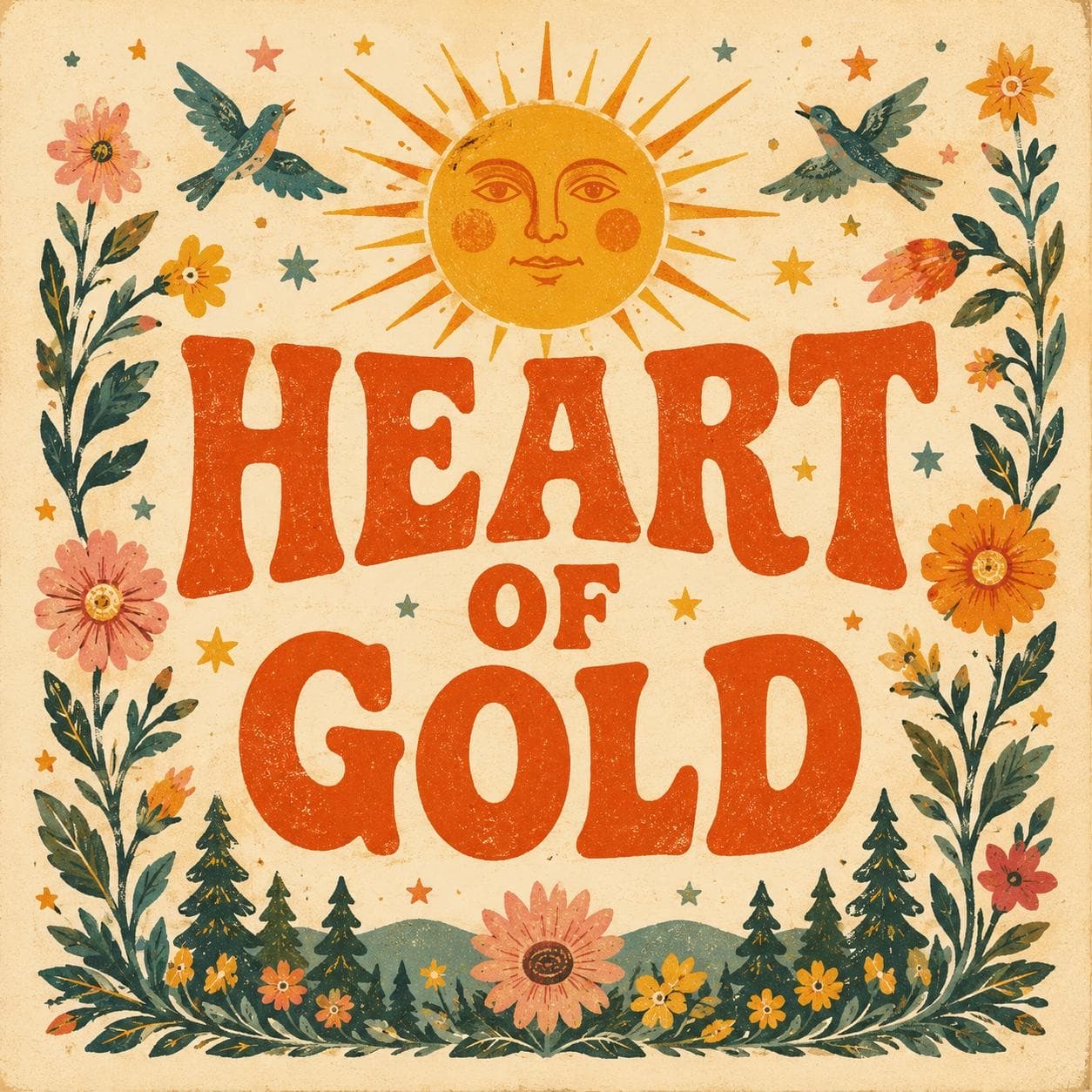 Heart of Gold — marketype card