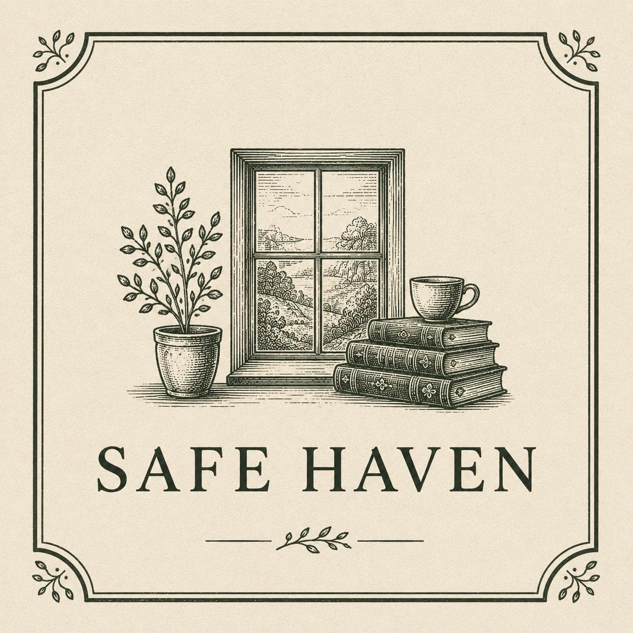 Safe Haven — marketype card
