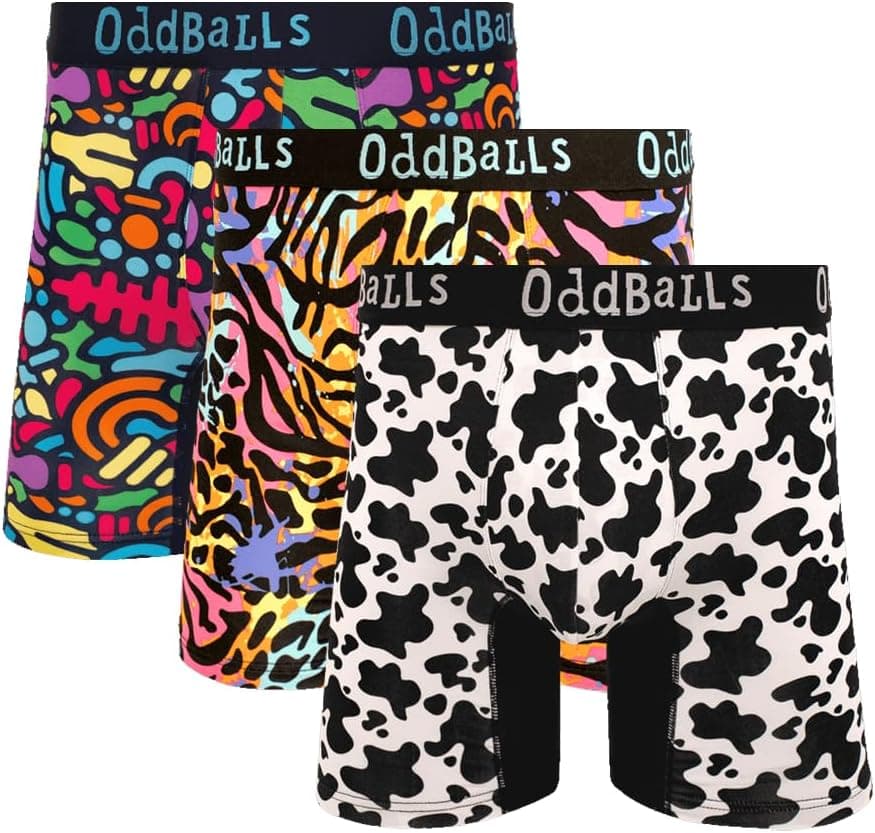OddBalls Mens Bamboo Boxer Shorts