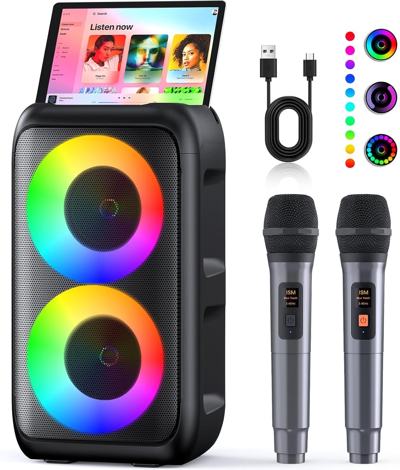 Karaoke Machine 2 Microphones