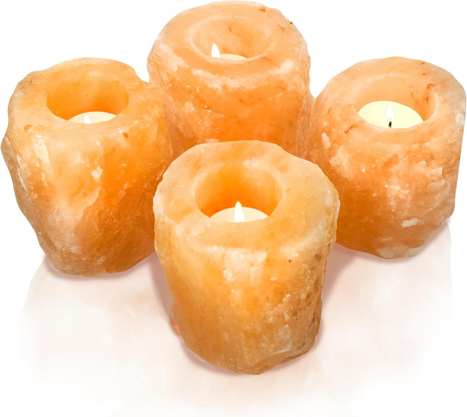 Natural Himalayan Salt Tealight Holders