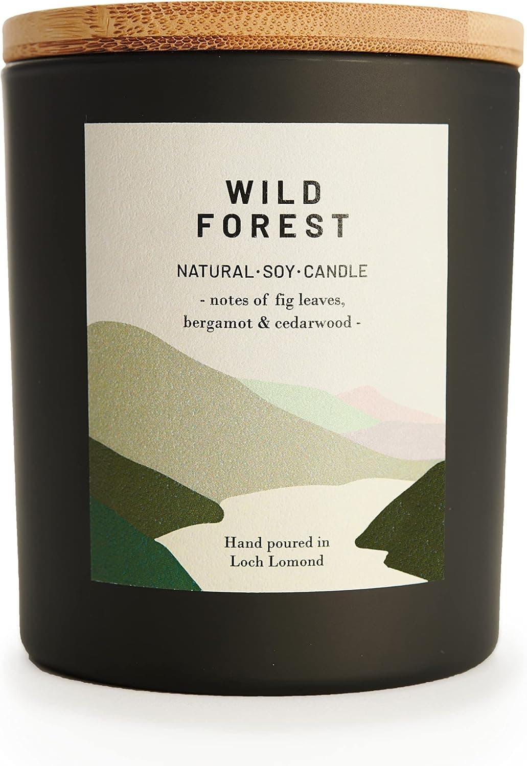 Wild Forest Organic & Vegan Scented Candle